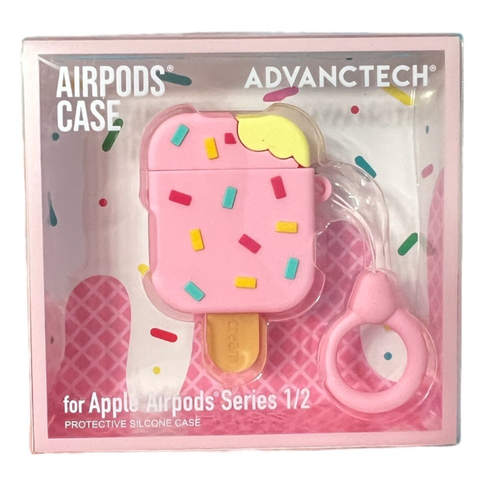 Advanctech Ice Cream AirPods Protective Silicone Case